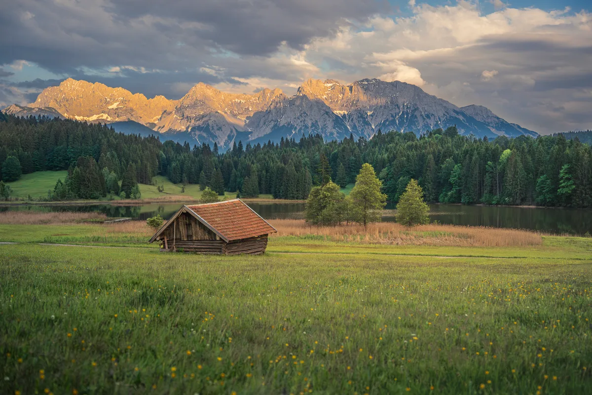 The Alpen Village at Sunrise